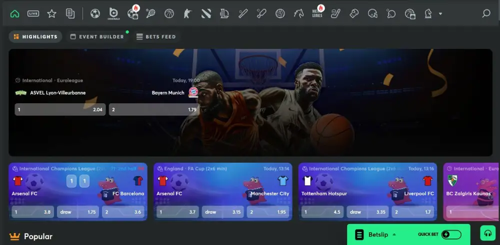 BC.Game Sports Betting