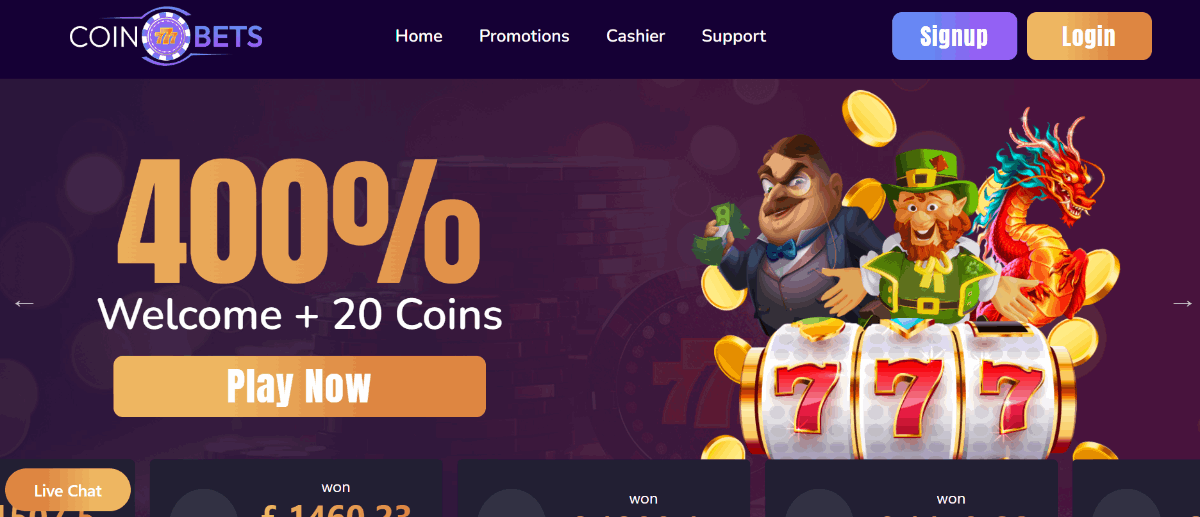 coinbets777 casino